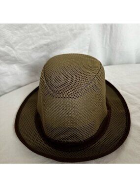 Fedora American Hat Company Brown Mesh Breathable  Joker Size XL    NWOT
